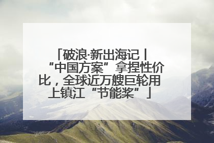 破浪·新出海记丨 “中国方案”拿捏性价比，全球近万艘巨轮用上镇江“节能桨”